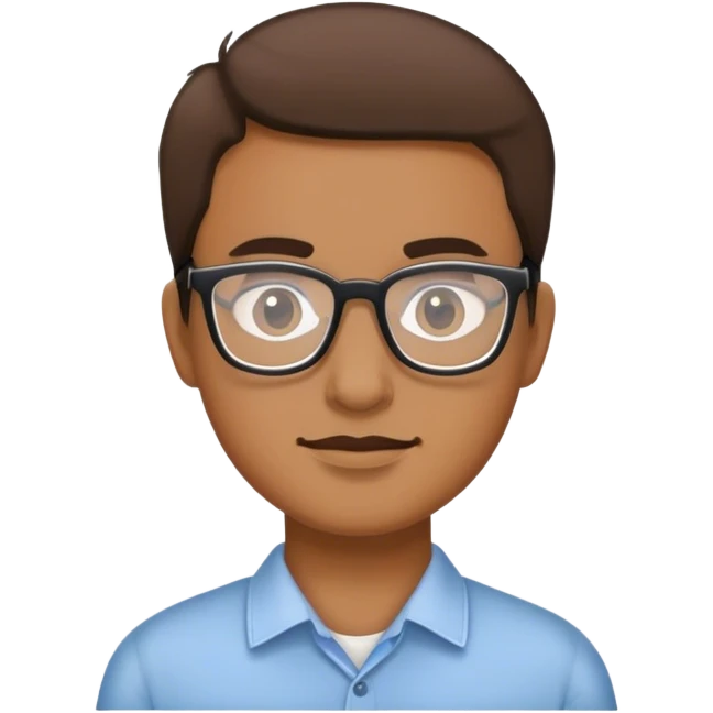 Standard  glasses  emoji