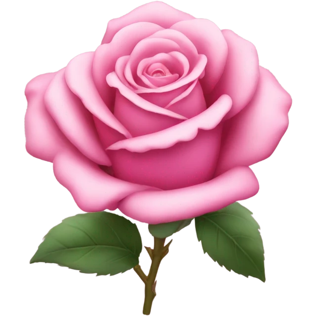 Pal pink rose emoji