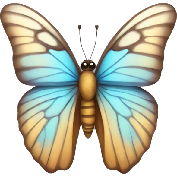 Butterfly with a bow emoji