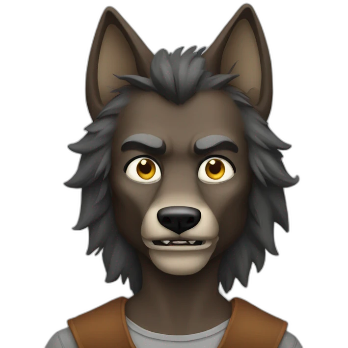 Werewolf emoji