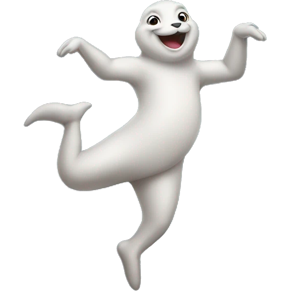Daulphin dancing emoji