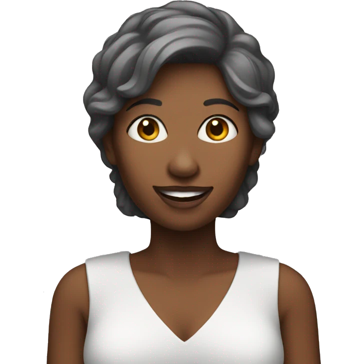 a woman welcoming emoji