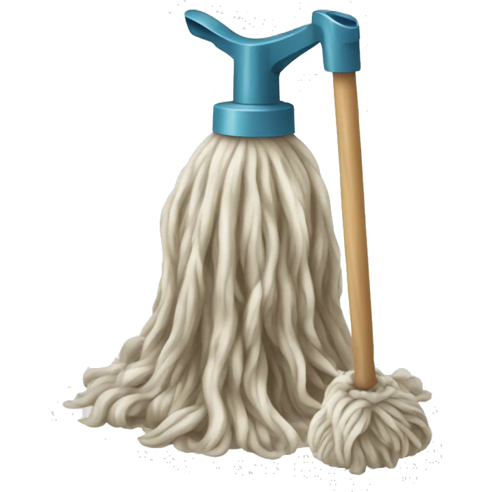 mop and wash spray crossed emoji