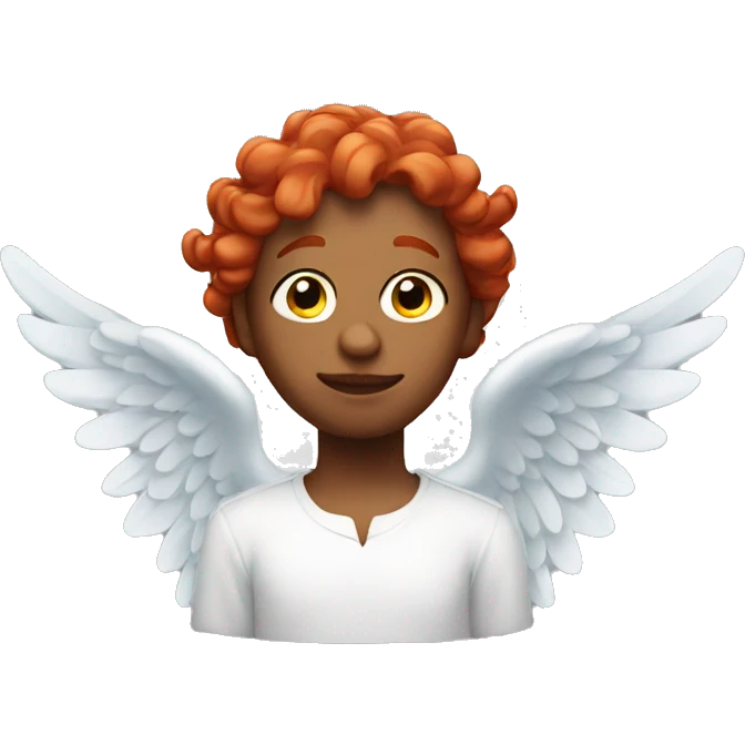 angel with red hair emoji