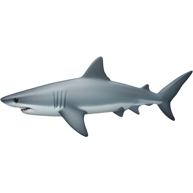 Coquette shark emoji