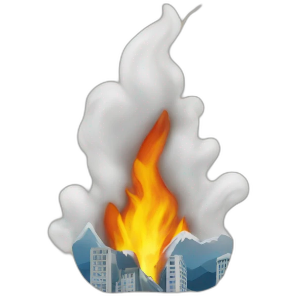 burning zurich emoji