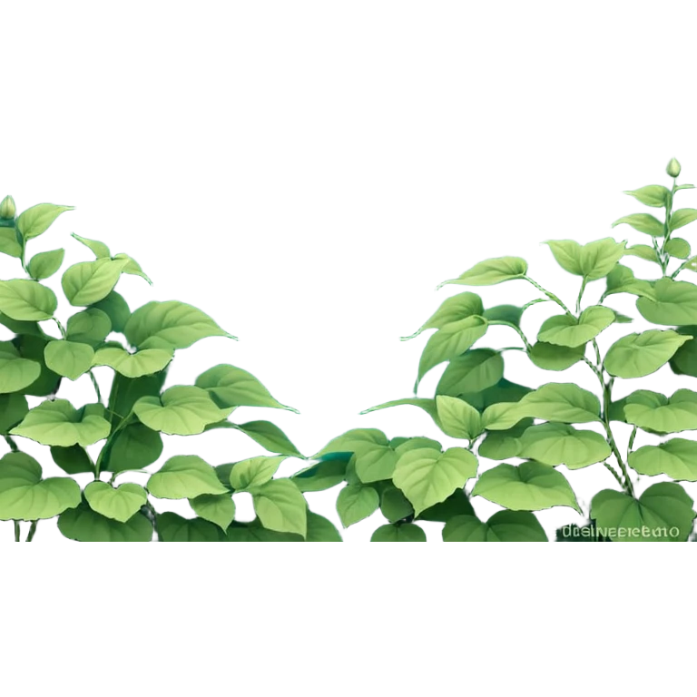 зеленое дерево светлое внутри с белым фоном, чтоб можно было написать текст на белом фоне emoji