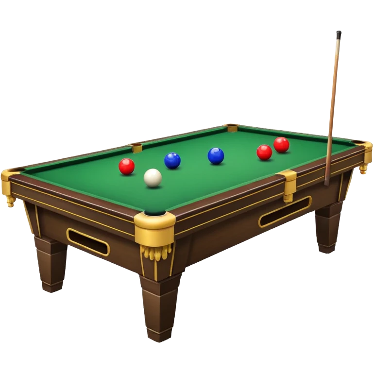 Snooker table emoji