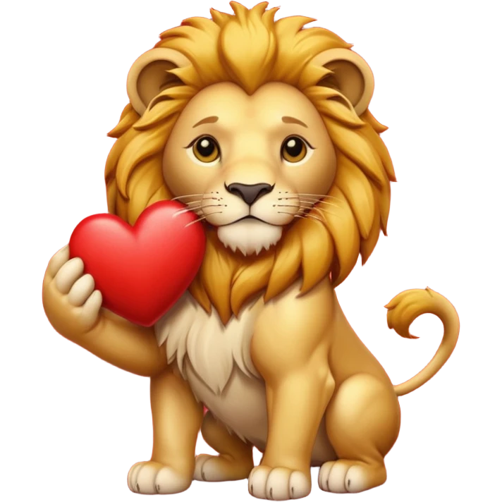 💚🦁❤️ emoji