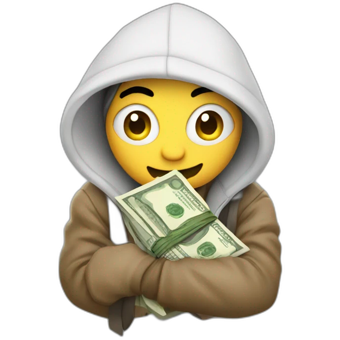 Robber Holding A Money Bag emoji