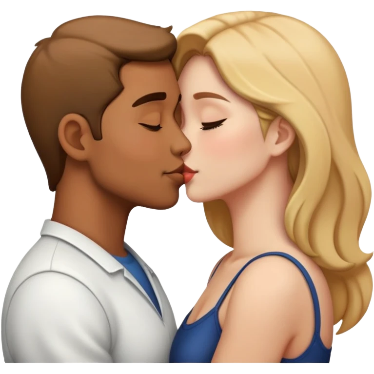 Kiss like emoji