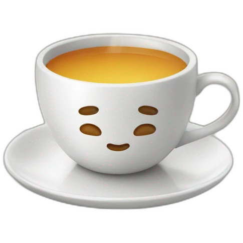 tasse de thé avec sachet emoji