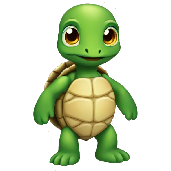 A Turtle gaming emoji