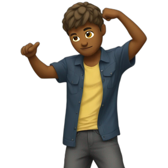 Le dab emoji