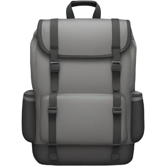 Laptop backpack emoji