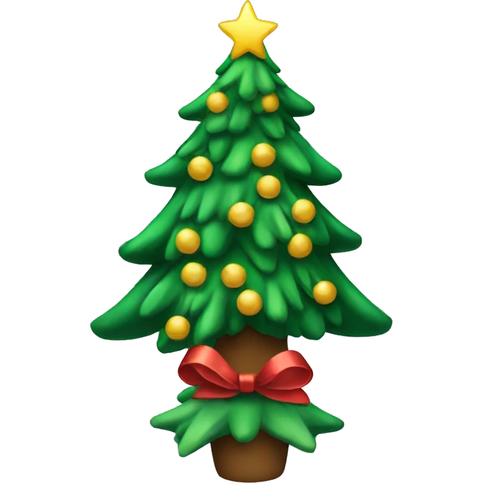 Christmas tree emoji