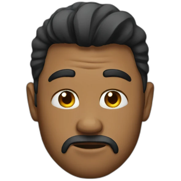 man bad emoji