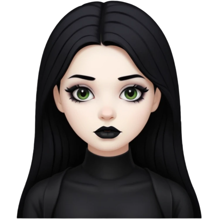 Goth Girl emoji