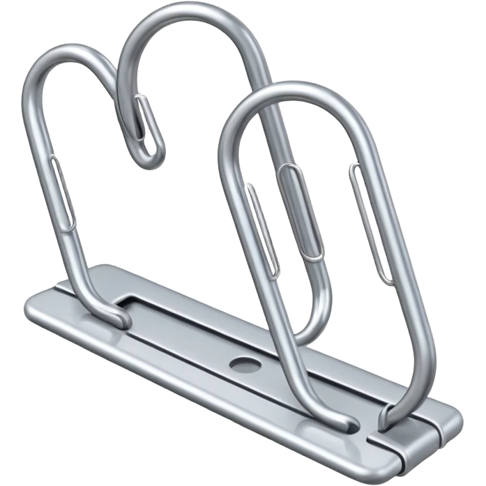 unfolded paper clip  emoji