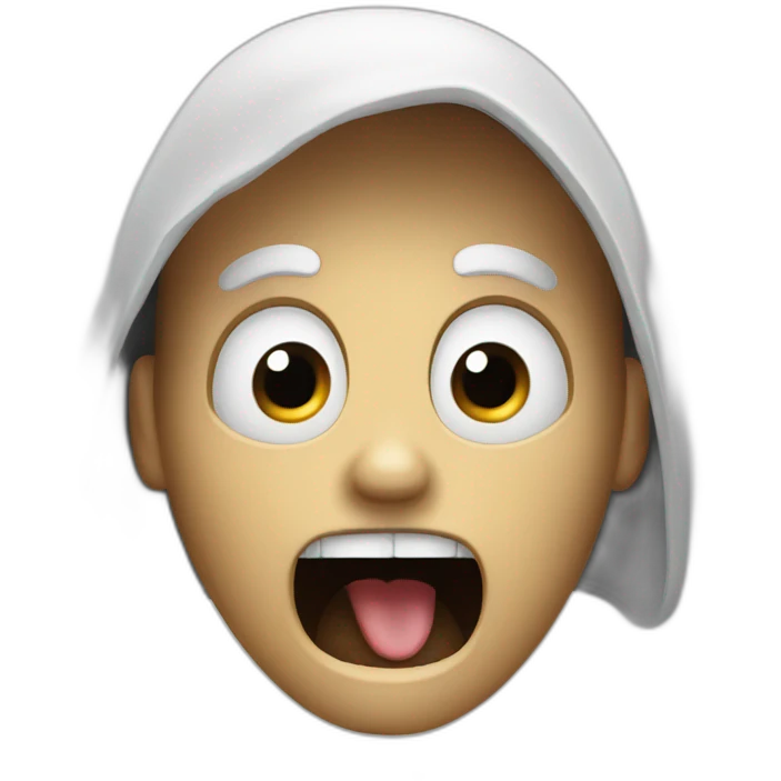 Scream emoji