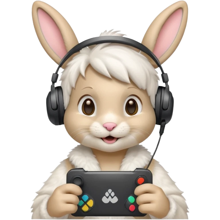 gamer bunny emoji