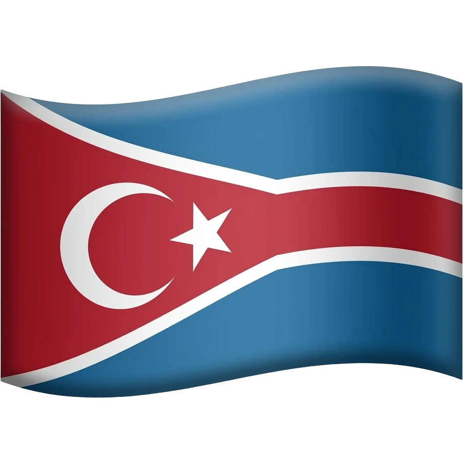 Göktürk bayrağı emoji