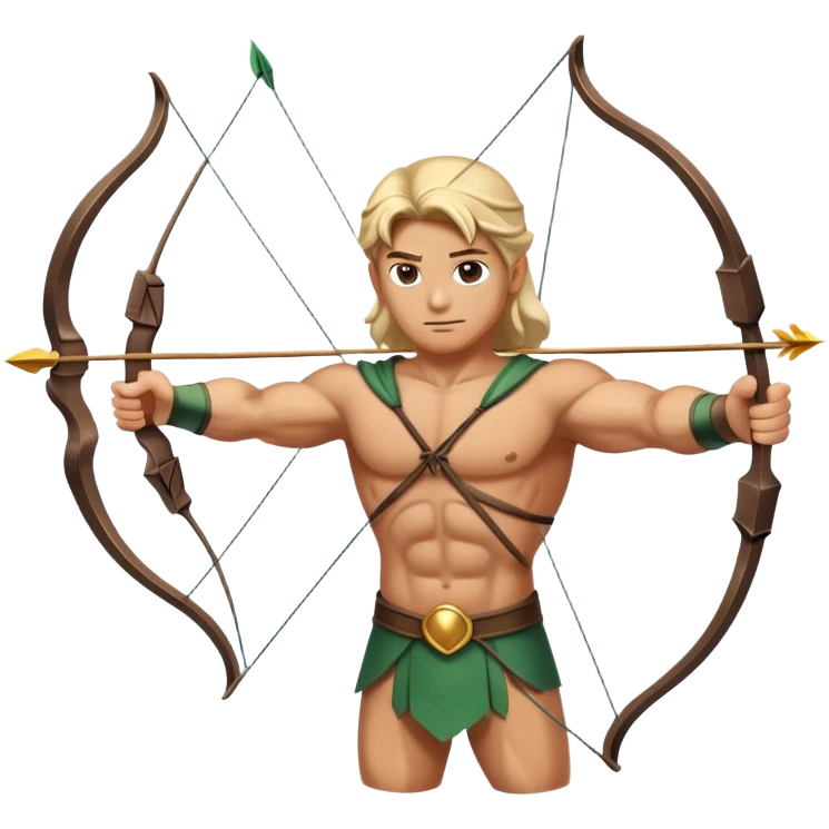 God with a bow emoji