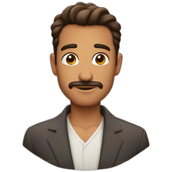 Hombre enamorado emoji
