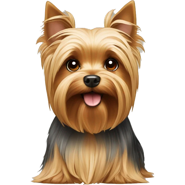 Yorkshire terrier emoji