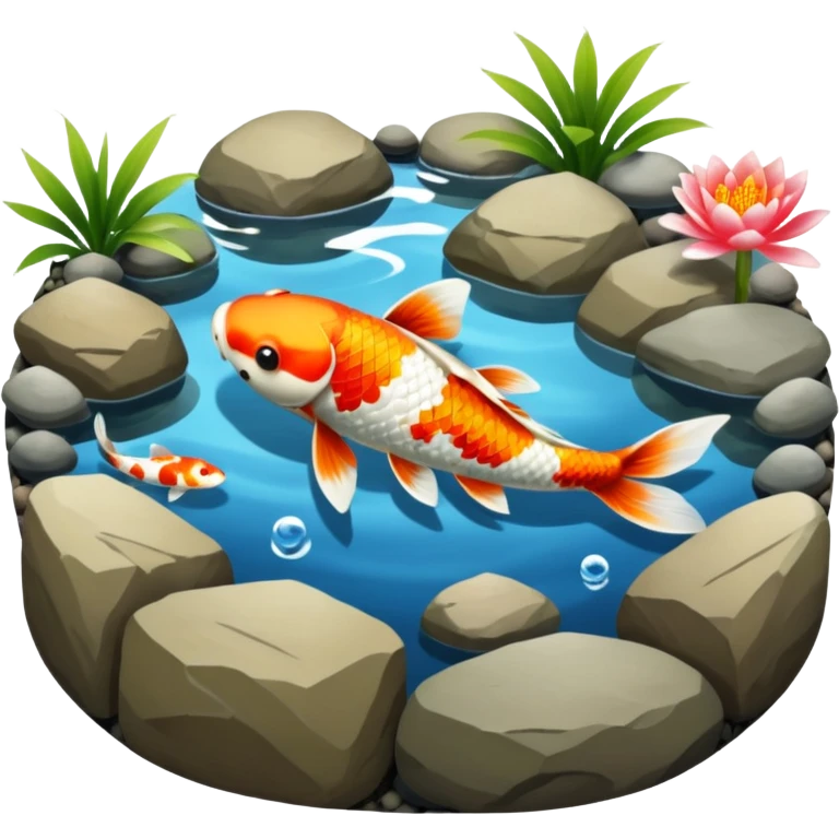 Koi Pond emoji