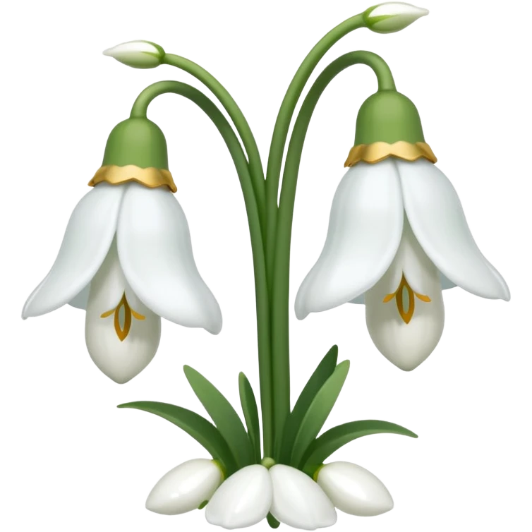 Snowdrops emoji