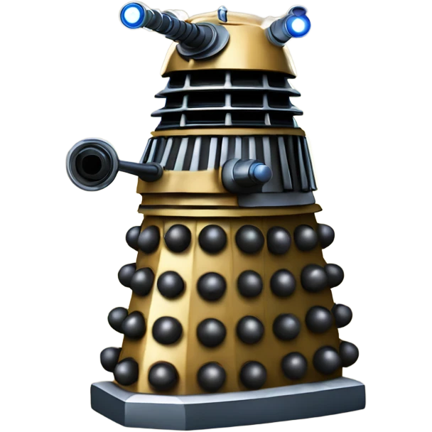 Dalek saying exterminate emoji