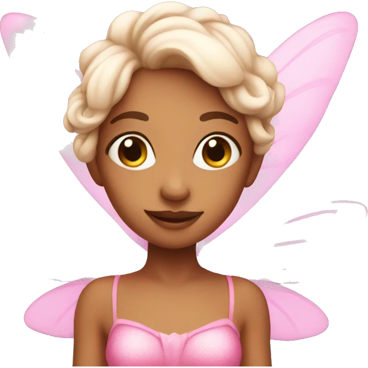 Pink fairy  emoji