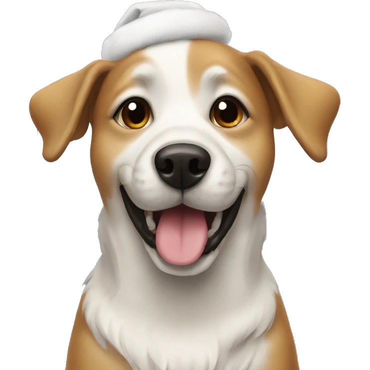 dog crismas emoji