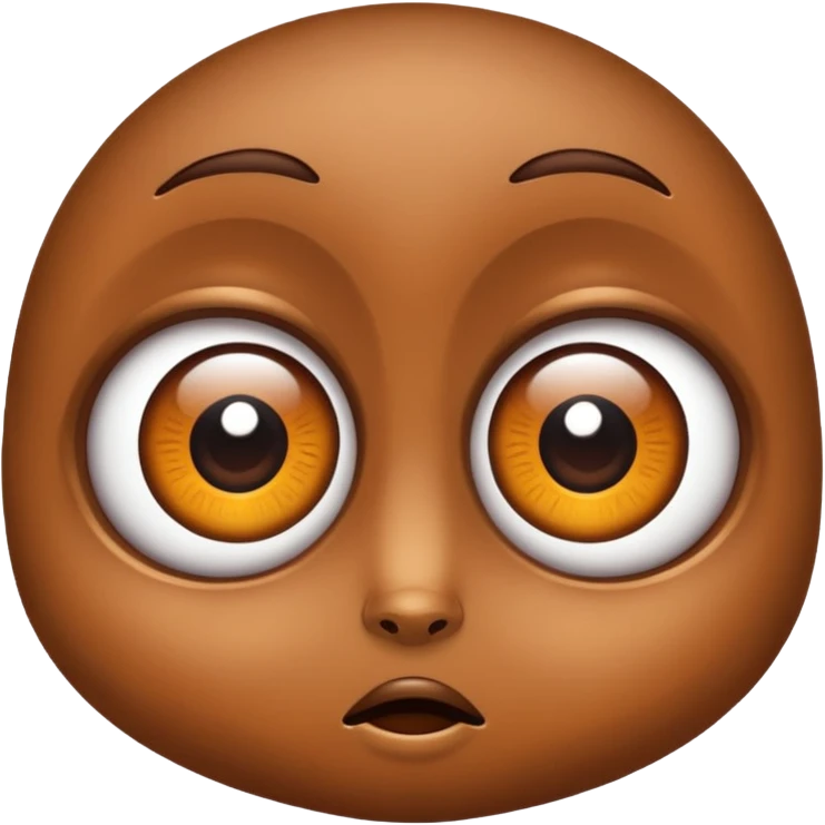 Big eyes emoji