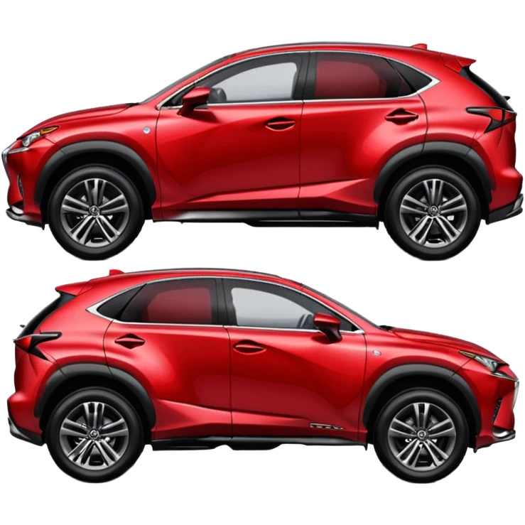 Red Lexus NX emoji