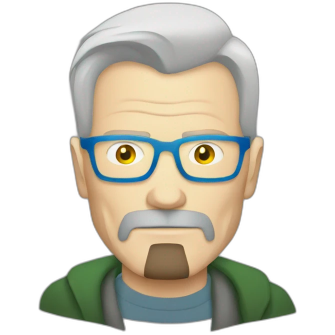 transgender flag walter white emoji