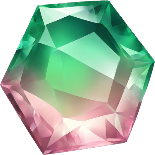 tourmaline gem emoji