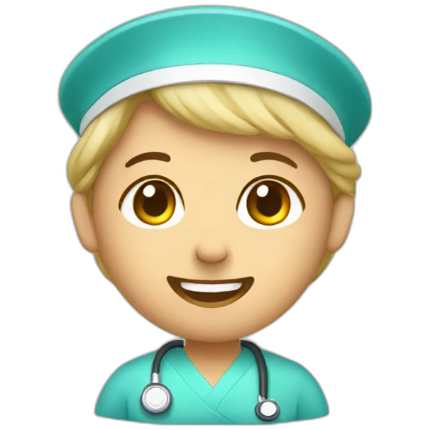 Symbol of nursing emoji