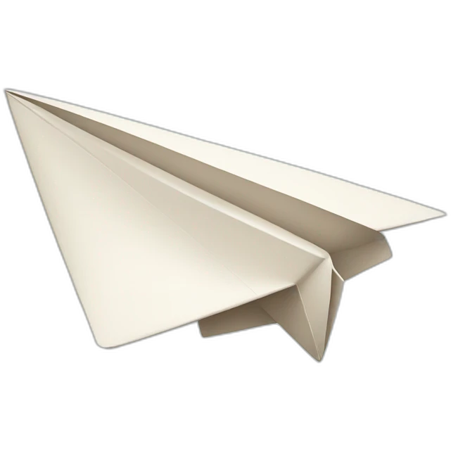 cute paper airplane emoji