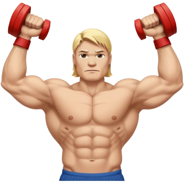 haaland with strong arms emoji