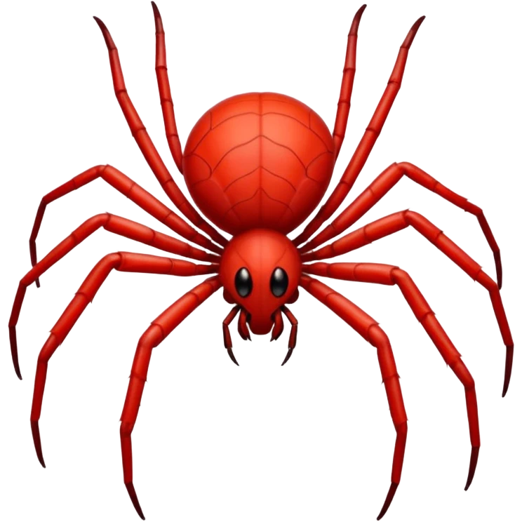 The red thread spider emoji