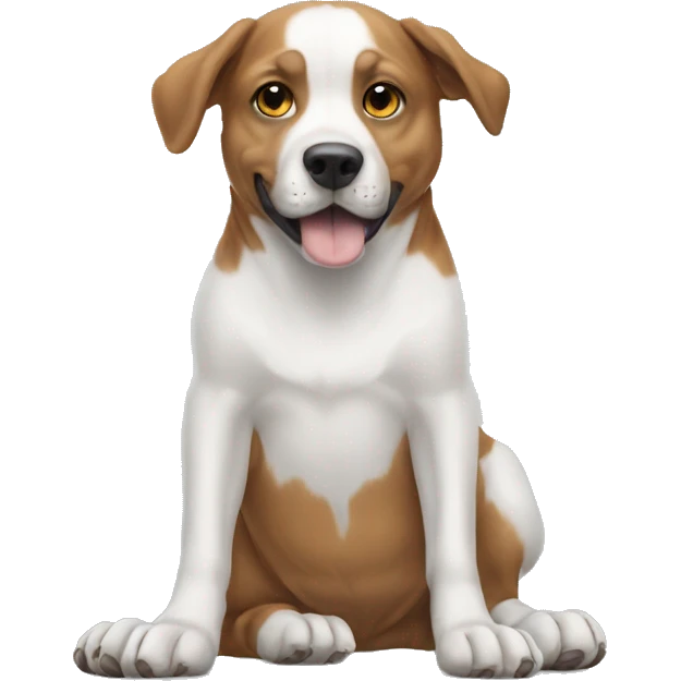 Dog in foot  emoji
