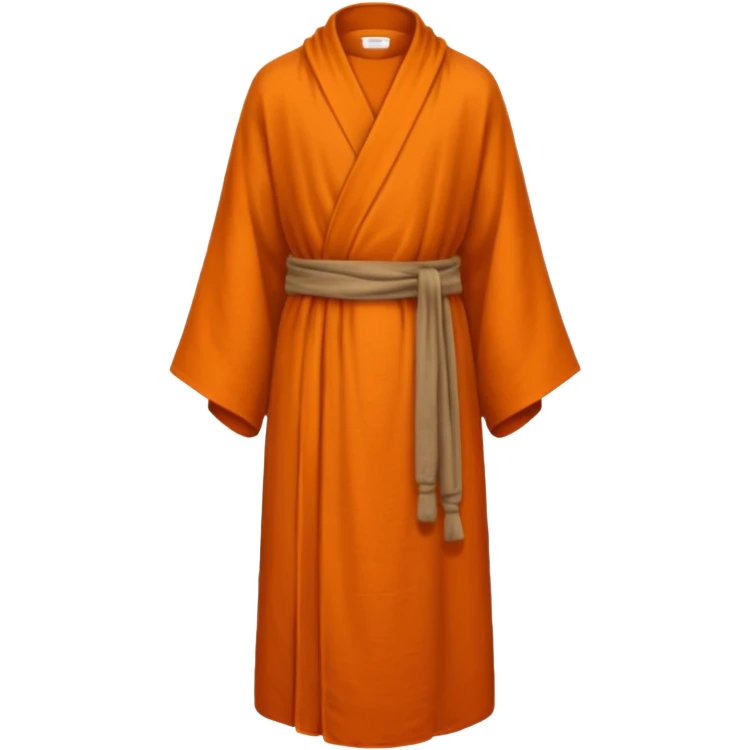 Monk Robe – Simple orange-brown robe draped loosely. emoji