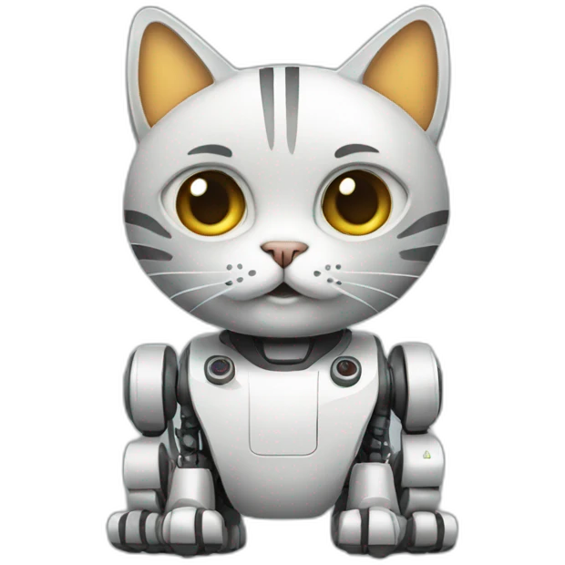 cat robot emoji
