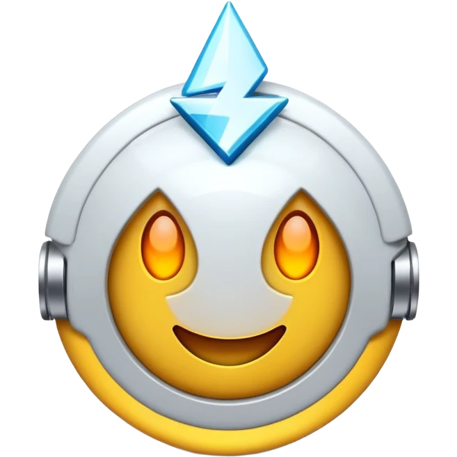rayo en 3d emoji