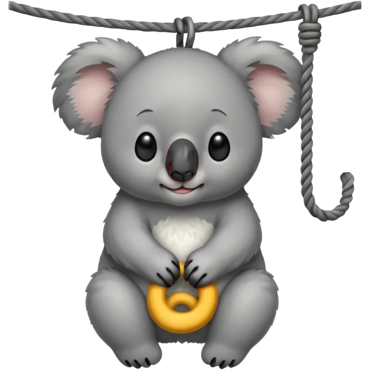 Koala with a noose emoji
