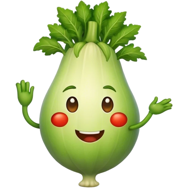 Vegetable character emoji