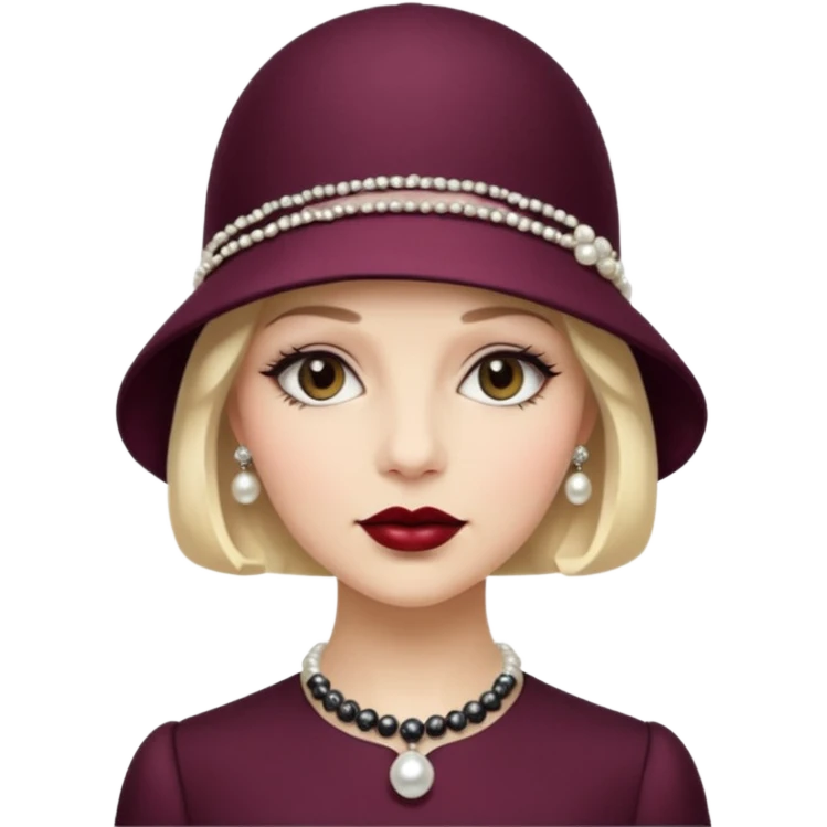 1920s woman emoji