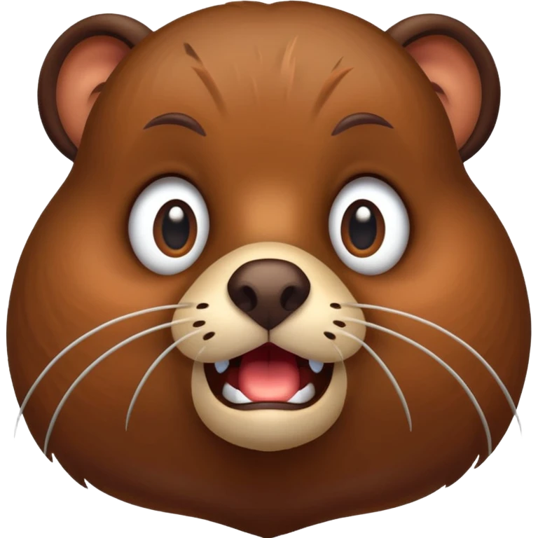 зроби емоджі упоротого бобра emoji